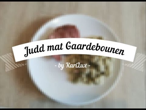 Judd mat Gaardenbounen / Saubohnen / Smoked neck of Porc / KariLux