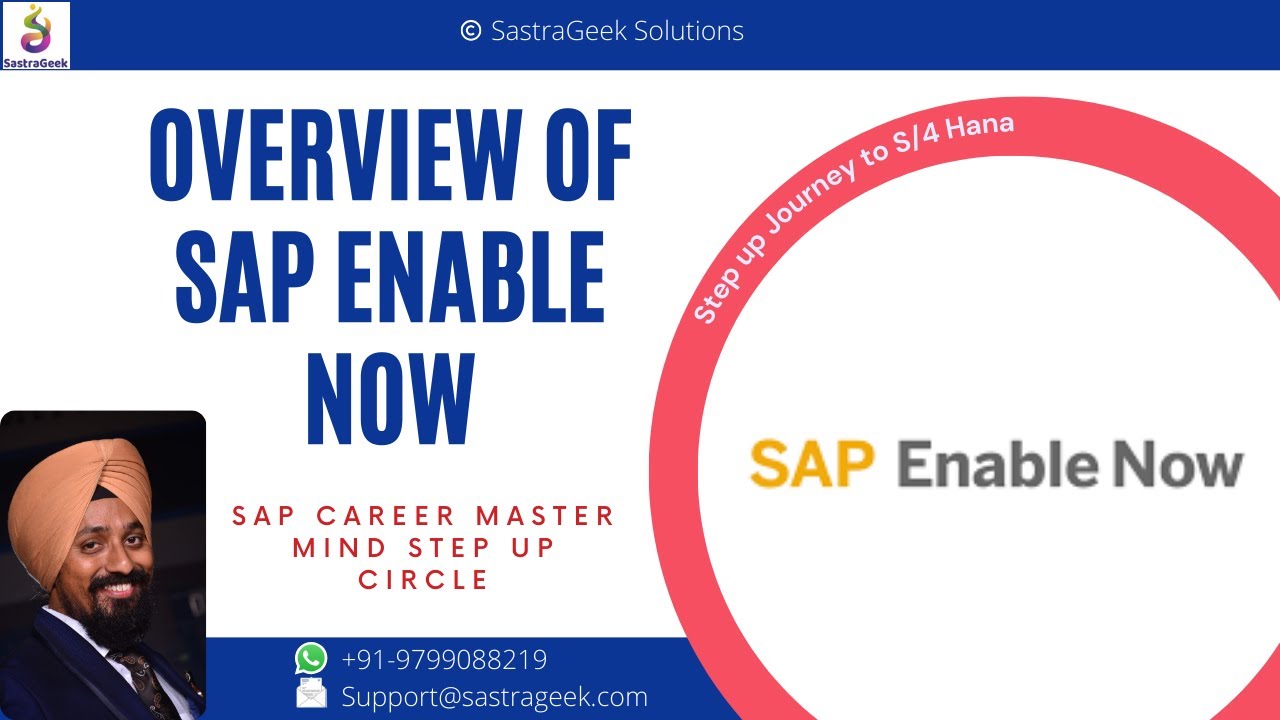 Overview of SAP Enable Now