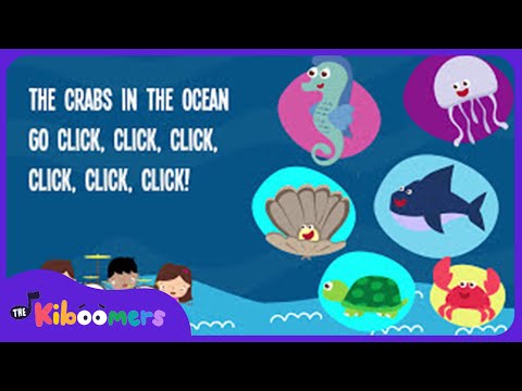 Animals In The Ocean | Kids Song | Lyrics | Nursery Rhyme | Animal Song