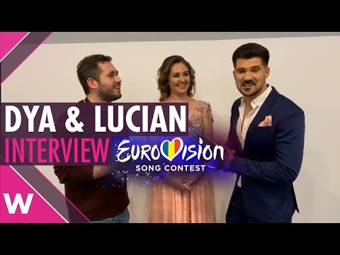 Dya & Lucian Colareza - "Without You" Interview @ Selectia Nationala | wiwibloggs