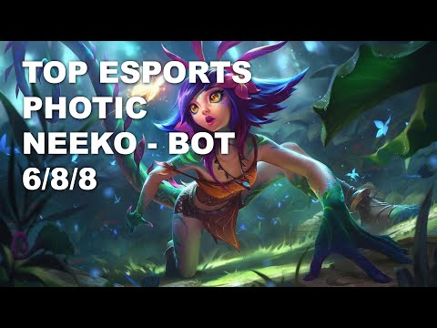 Top Esports Photic Bot Neeko vs Aphelios - KR Grandmaster Patch 10.8
