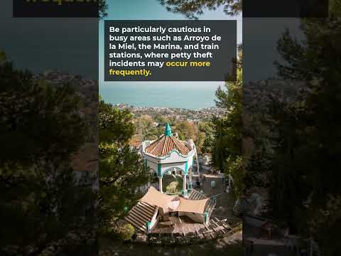 Is Benalmadena Safe to Visit? Guide by a Local! #costadelsol #shorts