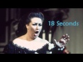 Montserrat Caballé Longest Note 18 Seconds