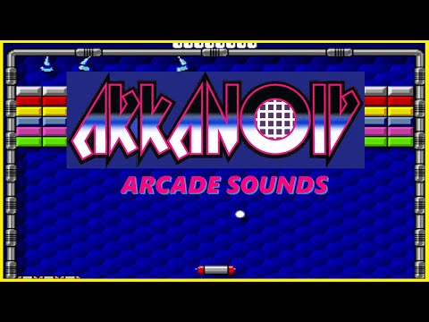 ARCADE SOUNDS - ARKANOID (1986 TAITO)