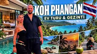 TAYLAND’DA NASIL BİR EVDE KALIYORUZ? 🇹🇭 | Koh Phangan Ev Turu + Ada Gezisi