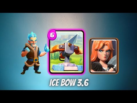 6750+ Ice Bow 3.6 Deck - Clash Royale Ladder Gameplay