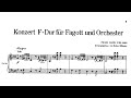 Franz Ignaz Danzi: Bassoon Concerto Nr. 2 in F Major, P. 237 (18XX)