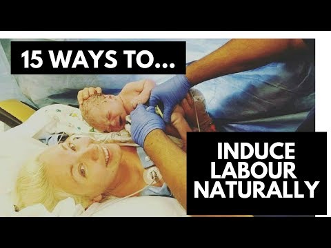 15 Ways to Induce Labor Naturally - Watch me test and try them!