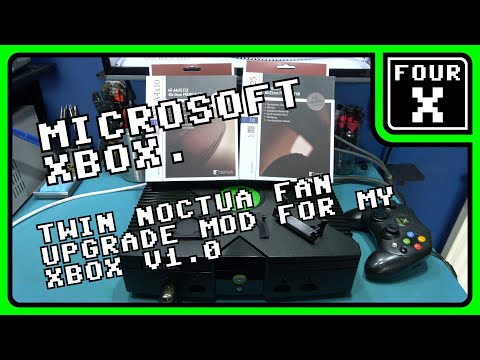 Microsoft Xbox - Twin Noctua Fan Upgrade Mod for my Xbox v1.0.
