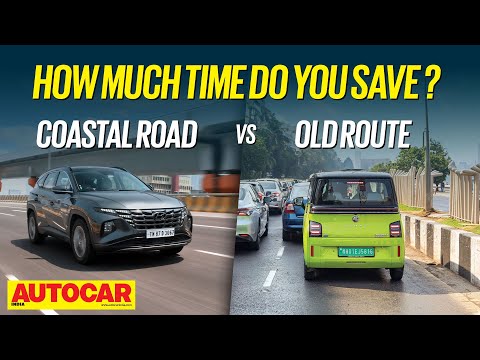 Mumbai Coastal Road vs old route - Bandra to Nariman Point rush hour time trial | @autocarindia1