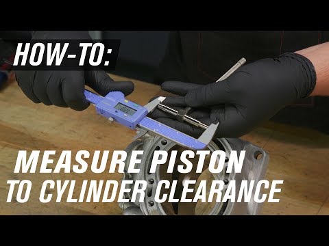 How to measure your dirt bike piston to cylinder wall cleara...
