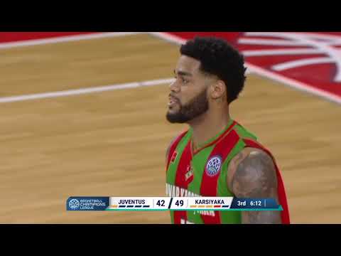 DJ Kennedy highlights vs Juventus in the Basketball Champions League