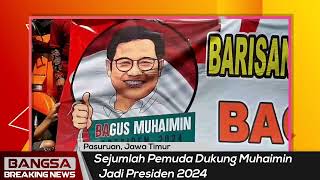 Sejumlah Pemuda di Pasuruan Dukung Muhaimin Maju Calon Presiden 2024