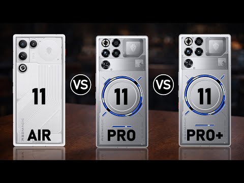 RedMagic 11 Air vs RedMagic 11 Pro vs RedMagic 11 Pro Plus