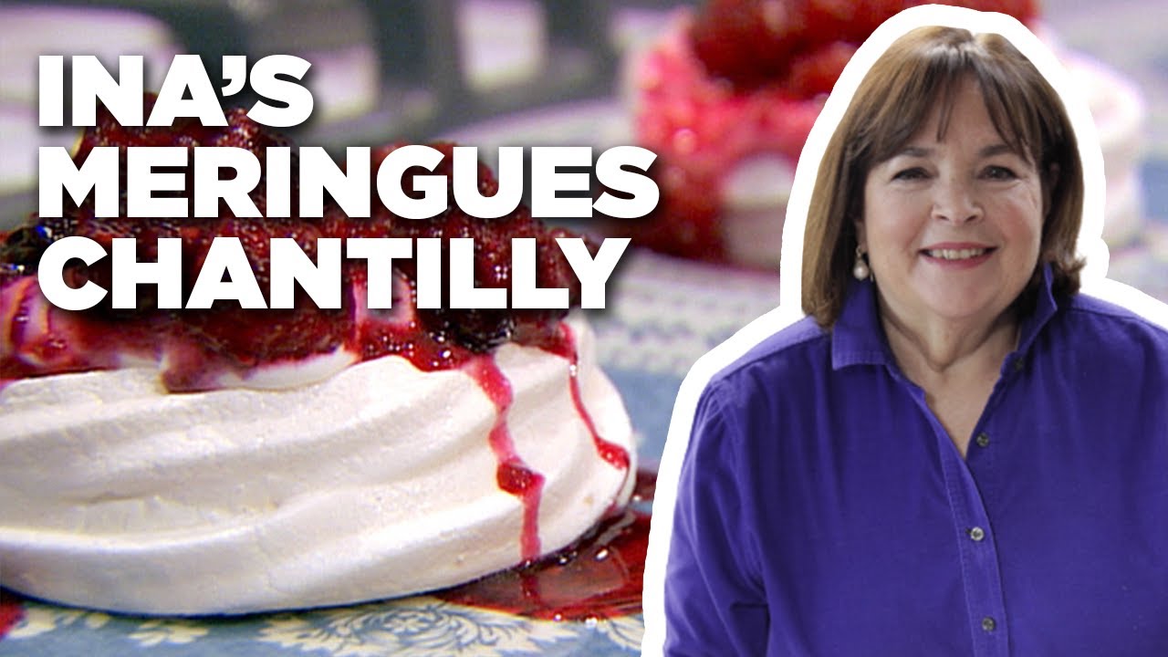 Ina Garten's 5-Star Meringues Chantilly | Barefoot Contessa | Food Network