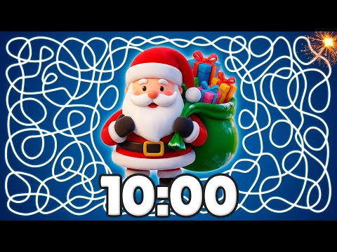 10 Minute [SANTA] Timer 🎅💥🎄 | Merry Christmas Countdown Surprise!