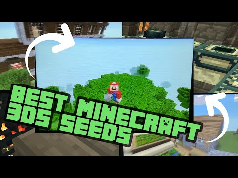GenSpace Gaming - Top 4 BEST Minecraft New 3DS Seeds! [Survival or Creative!]