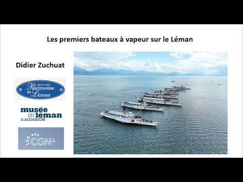 200e du Guillaume Tell   Chapitre II Les premiers vapeurs sur le Léman