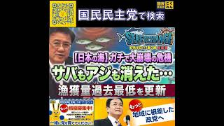 国民民主党 山田吉彦  漁獲量過去最低を更新 6月5日