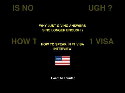 How do you build rapport with a visa officer to improve your chances of approval?