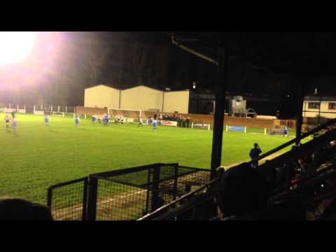 Halstead 2-3 Wivenhoe wivenhoe's 1st goal