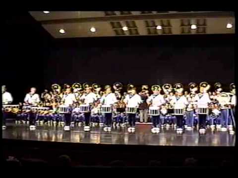 Old School BYU Drumline 1999 - Season ending concert