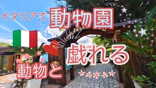 イタリアの動物園でひと時の癒しをもらう♡