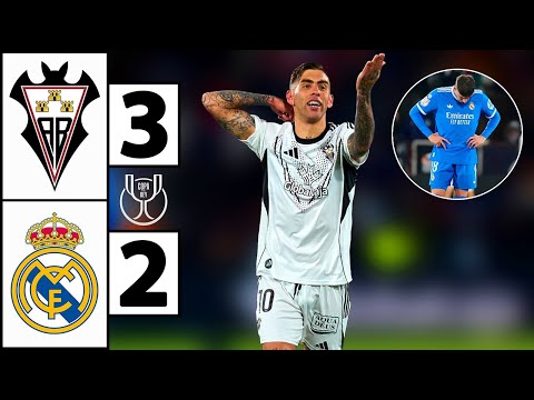 Albacete vs Real Madrid 3-2 HIGHLIGHTS | Copa Del Rey 2026