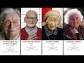 50 OLDEST People In The WORLD 2022