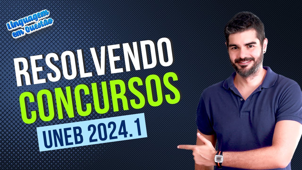 😱 Gabarito UNEB 2024.1 (Língua Portuguesa) (preliminar) | Resolvendo Concursos