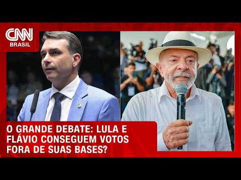 Eleições 2026: Lula e Flávio conseguem votos fora de suas bases? | O GRANDE DEBATE