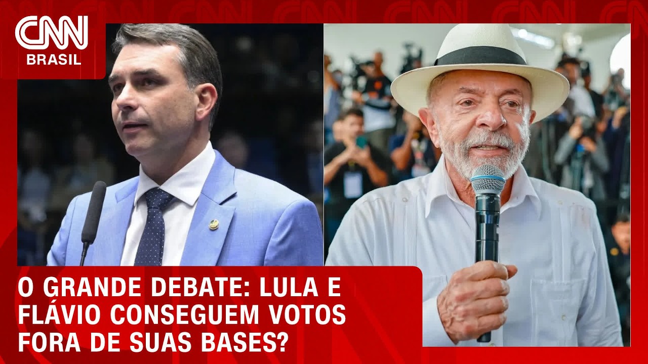 Eleições 2026: Lula e Flávio conseguem votos fora de suas bases? | O GRANDE DEBATE