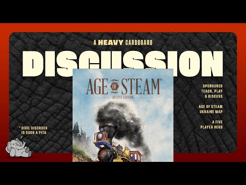 Age of Steam: Ukraine - 4p - The Discussion by Heavy Cardboard
