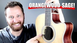 Video thumbnail for The BRAND NEW Orangewood Sage!! by Darrell Braun Guitar