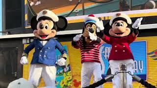 【DCL】Sailing away party【ディズニーファンタジー号】