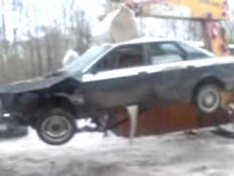 Audi 80 zerstörung