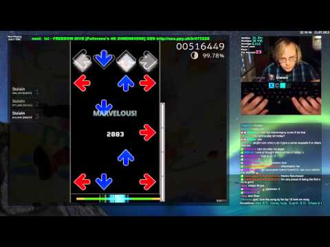 osu!mania: FREEDOM DiVE [Fullerene's 4K DIMENSIONS] - S 99.78% FC