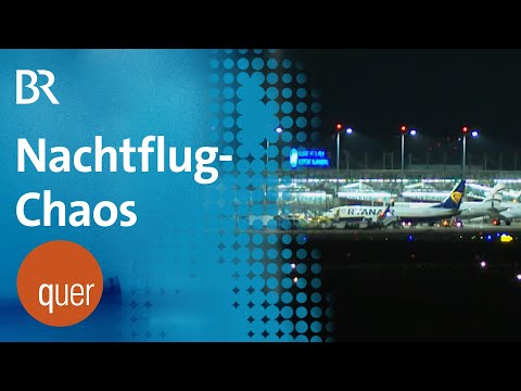 Night flight chaos in Nuremberg: Residents fight against aircraft noise | quer from BR