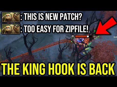 THE HOOK KING IS BACK!! ZIPFILE First Game in 7.30 Patch!! 100% INSANE HOOKS!!!