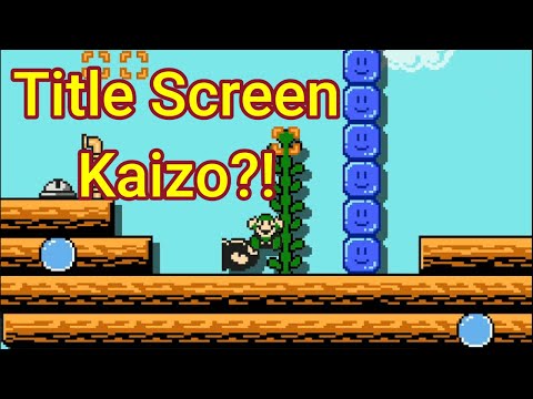 When I realized this was actually a Title Screen Level... [Hokey Pokey & Manni's Garden]