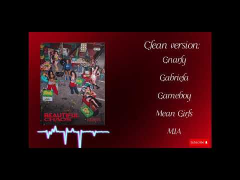 BEAUTIFUL CHAOS PLAYLIST(clean version) #katseye #beautiful #beautifulchaos #playlist #edit #foryou