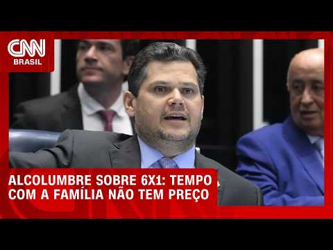 Legislativo escolheu caminho certo e não o fácil, diz Alcolumbre sobre 6×1 | HORA H