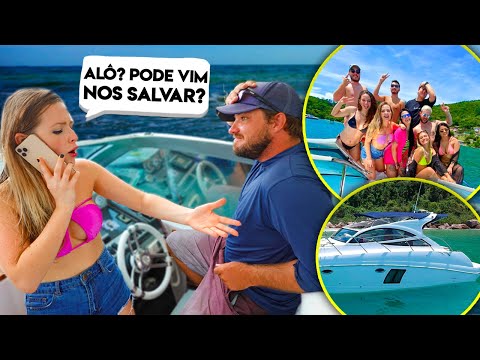 IT WENT BAD 😭 The BOAT ran out of GASOLINE at sea!!! ‹ Morgana Santana ›