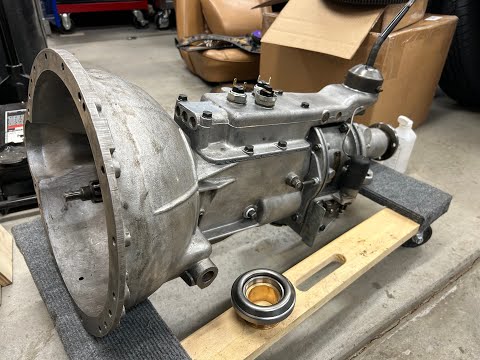 Triumph TR6 Gearbox Installation