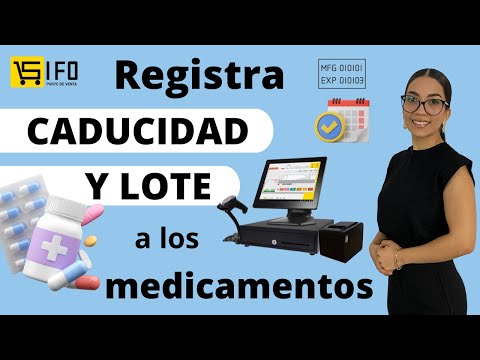 ✅ Registra CADUCIDAD Y LOTE a tus MEDICAMENTOS 💊🏥 con SIFO Punto de Venta 🟡