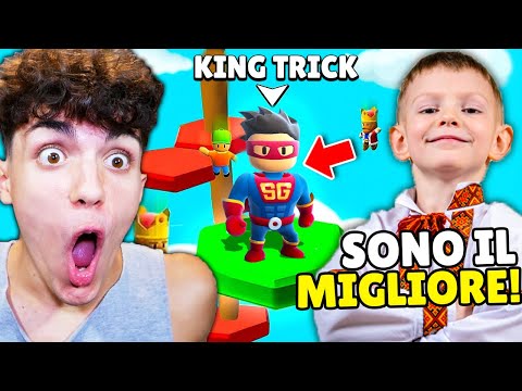 ENTRA UN CERTO "KING DEI TRICK" e SI CREDE IL PIÙ FORTE DEL MONDO!!😱 su STUMBLE GUYS