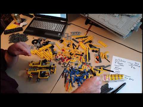 Lego Technic 42097 B Model Compact Tower Crane Timelapse Build