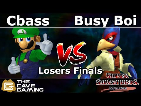 Cbass (Luigi) VS. Busy Boi (Falco) Losers Finals - The Cave Melee Singles