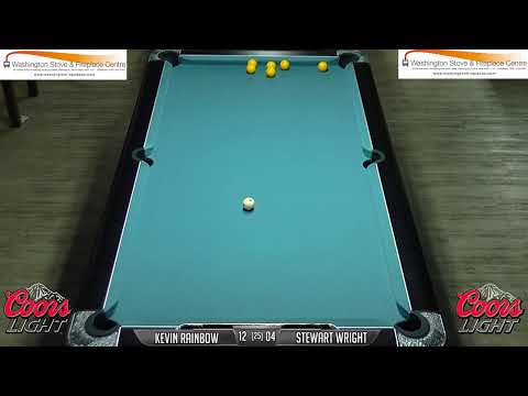 £100 a man competition - Stewart Wright v Kevin Rainbow - Semi Final