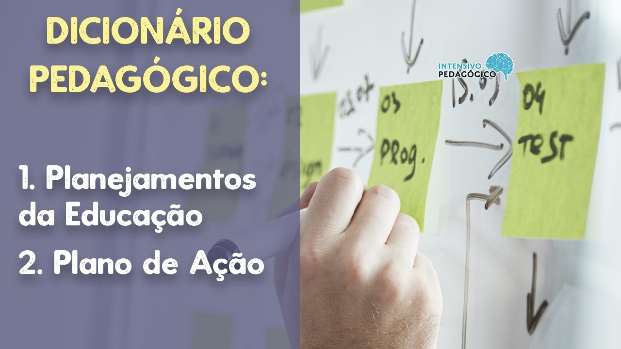 Planejamentos da Educação e Planos de Ação | Dicionário Pedagógico
